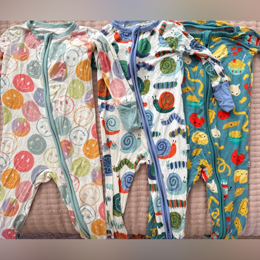 Little Sleepies Colorful Kids Pajama Sets